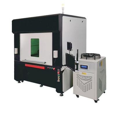 Máquina de soldadura láser de fibra CNC de circuito cerrado con control PLC