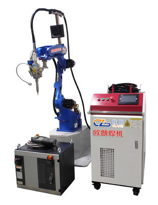 Máquina de soldadura por arco robótico de alta velocidad de grado industrial 1000W-3000W