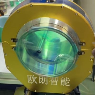 DN133 quick connect flange and straight pipe butt welding